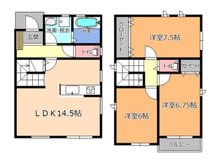 東町ガーデンハウス 西の物件間取画像